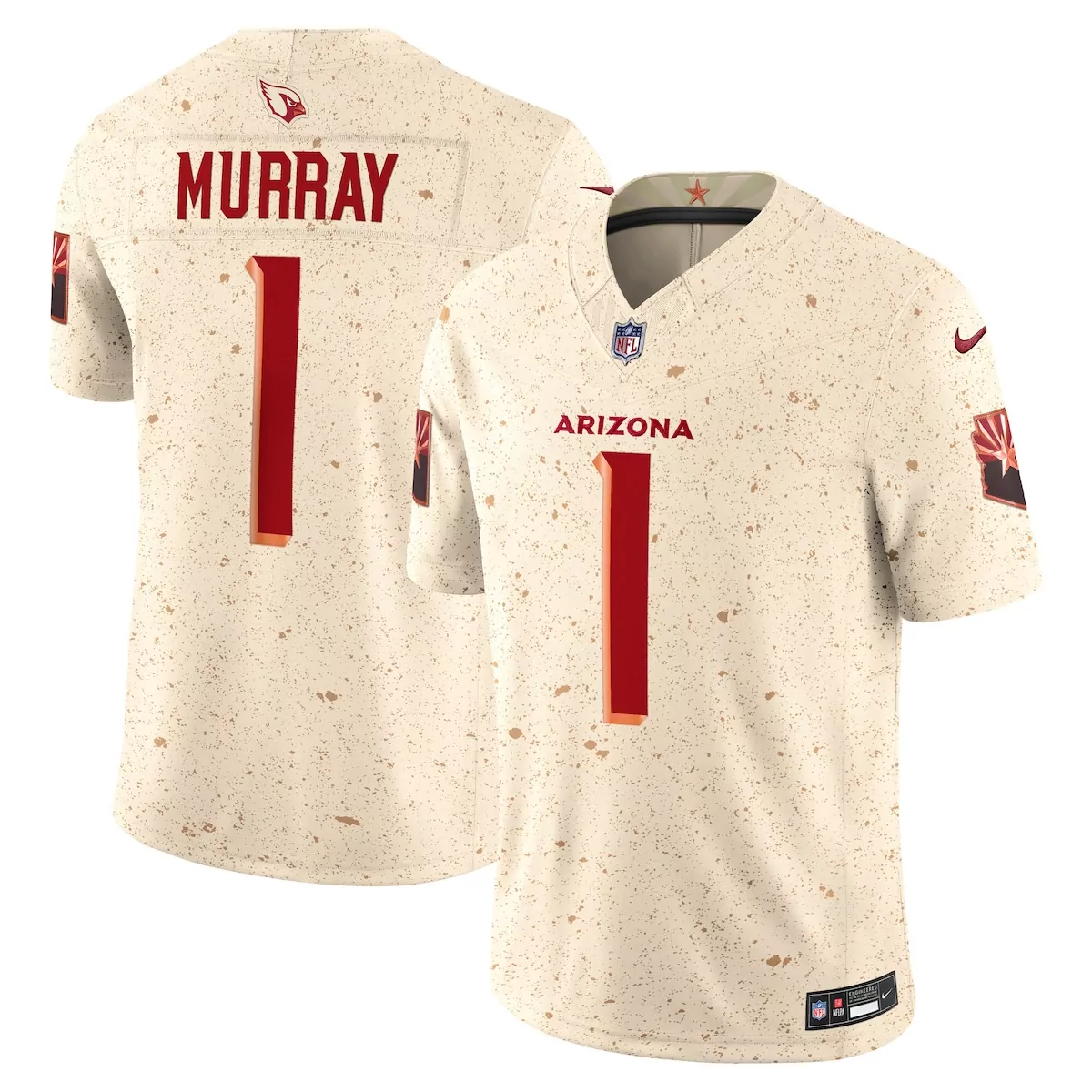 Kyler Murray 1 Arizona Cardinals Jersey Cream Men Alternate Custom Design Maroon