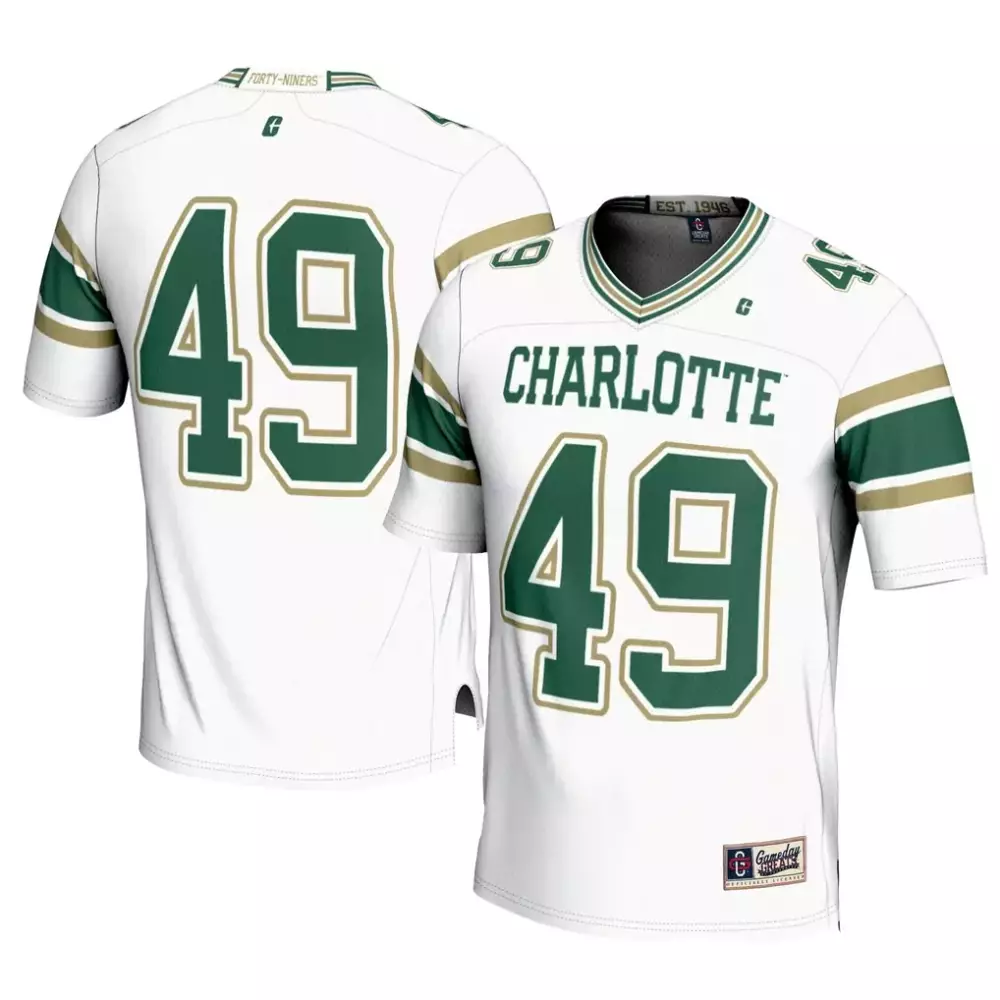 Knecht Charlotte 49 Jersey White 49ers Gameday Greats Men Green Gold
