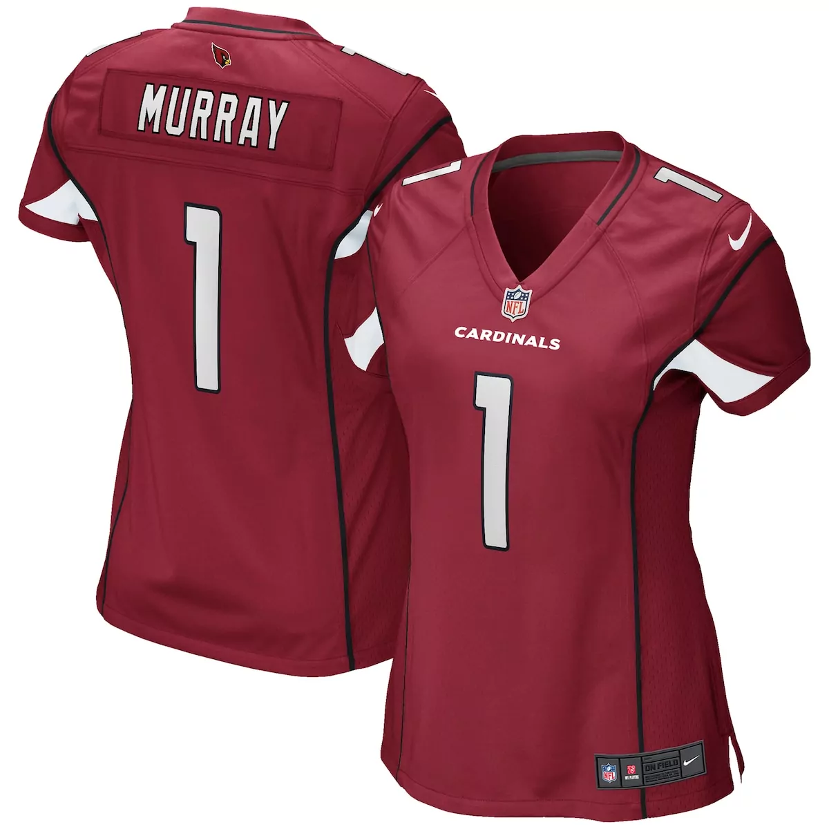 Kyler Murray 1 Cardinals Jersey Maroon Women Player White Black Game