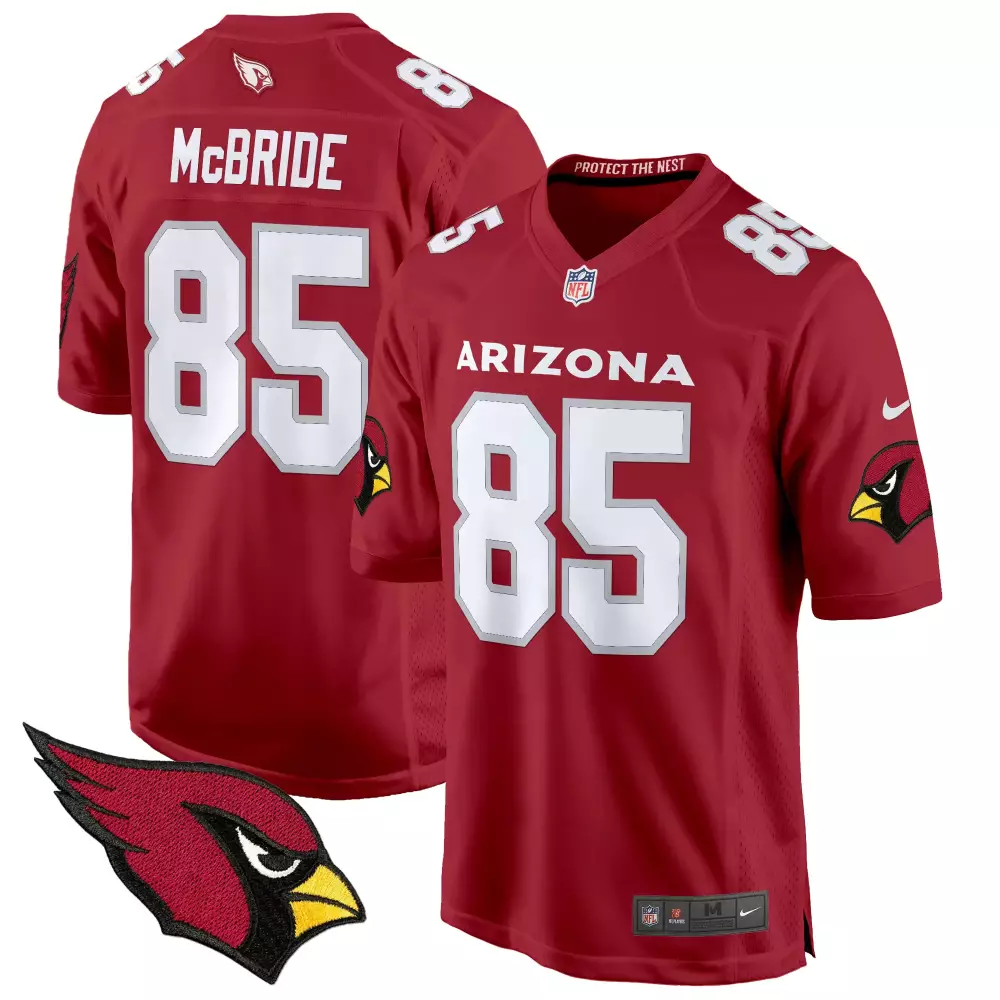 Trey Mcbride 85 Arizona Cardinals Jersey Red Men White Black Game All Stitched