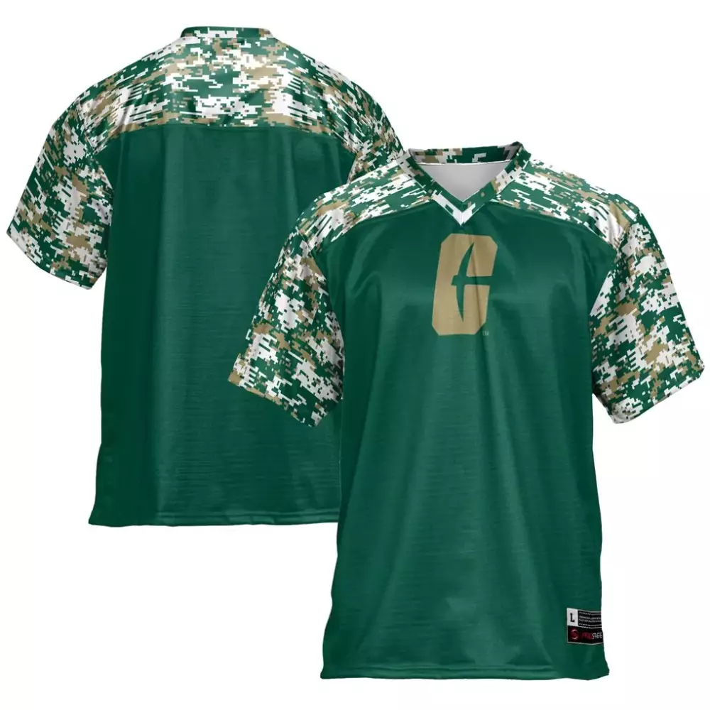 Custom Green Bay Packers Jersey Men Split Design White Tan Camouflage Gameday