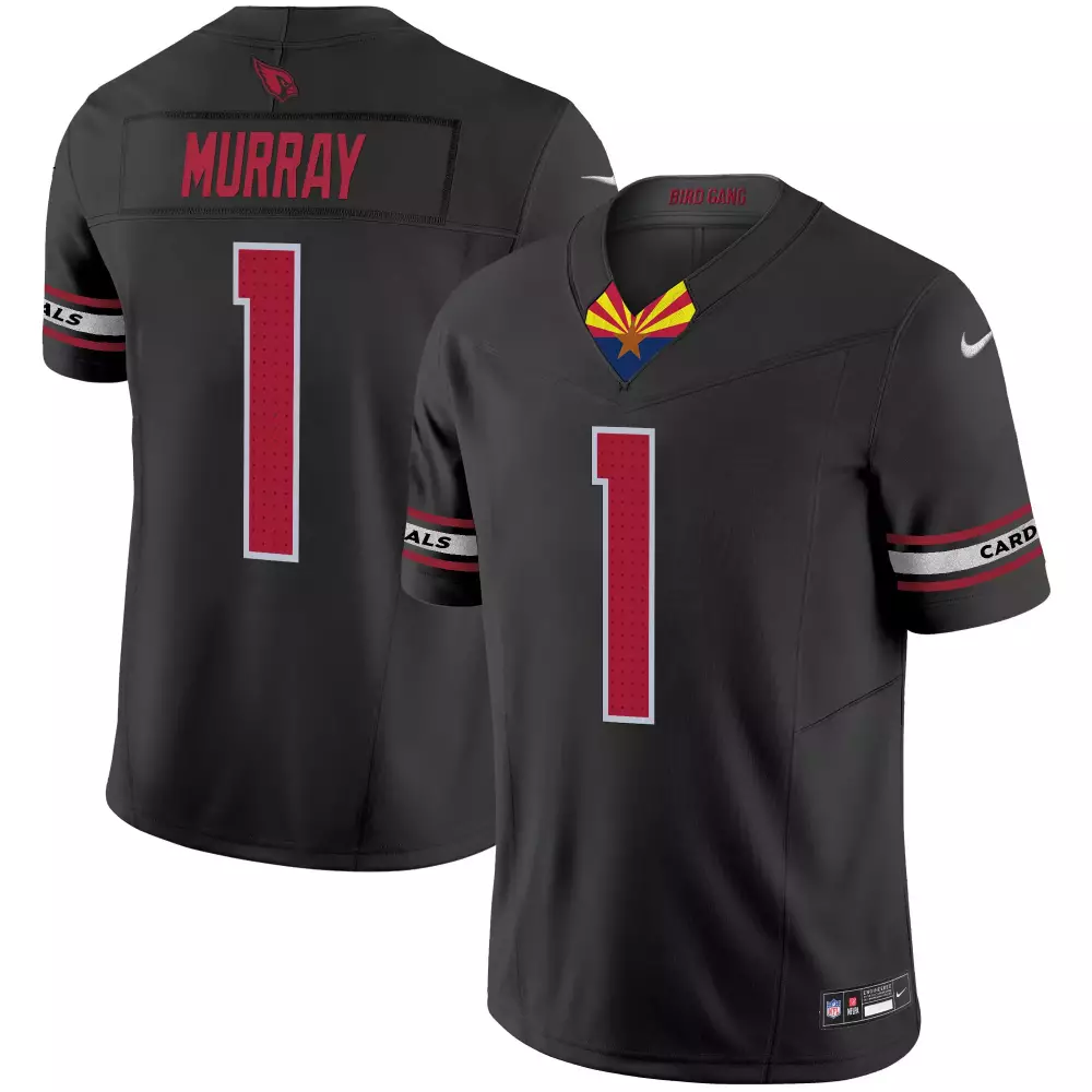 Kyler Murray 1 Arizona Cardinals Jersey Black Men Red White Vapor Limited v2 All