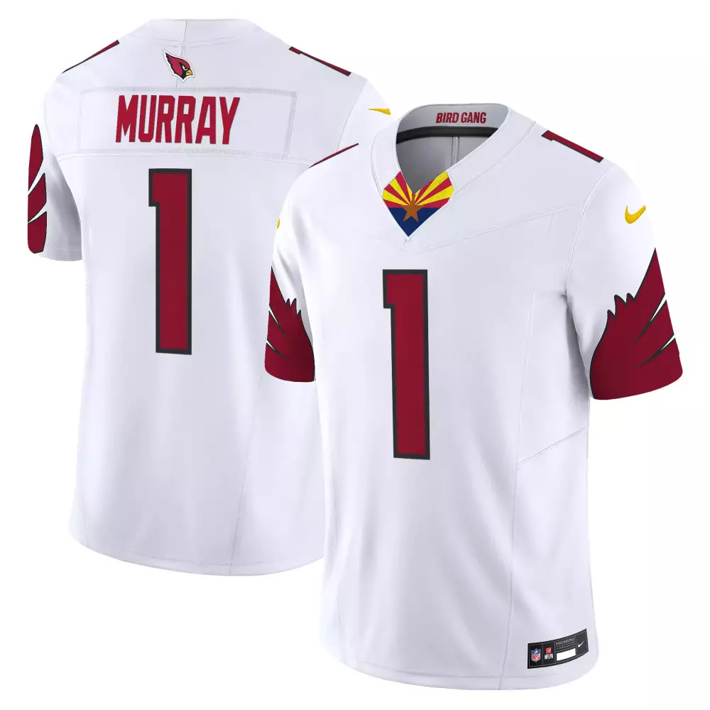 Kyler Murray 1 Arizona Cardinals Jersey White Men Replica Alternate Maroon Yellow