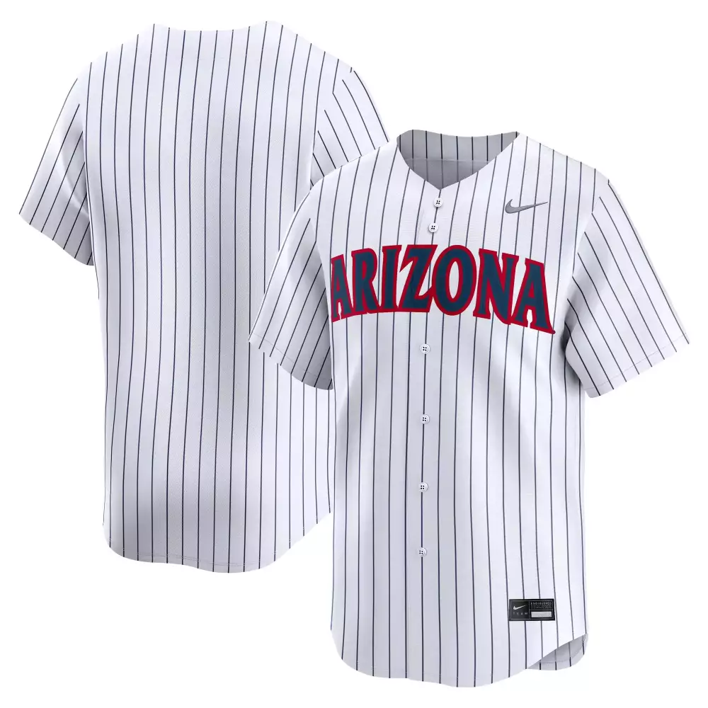 Pinstripe Arizona Jersey White Team Men Navy Red All Stitched Vapor