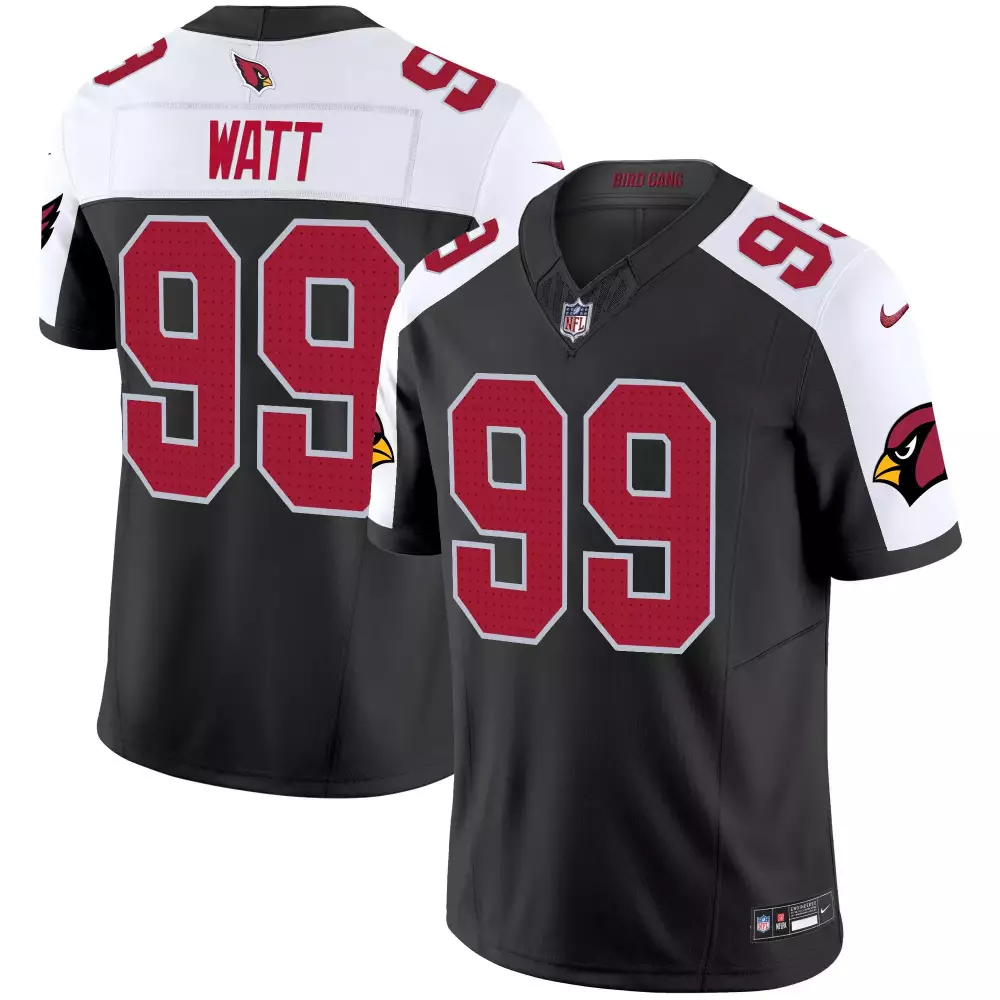 Jj Watt 99 Arizona Cardinals Jersey Black Men Player Alternate Red White Vapor Limited