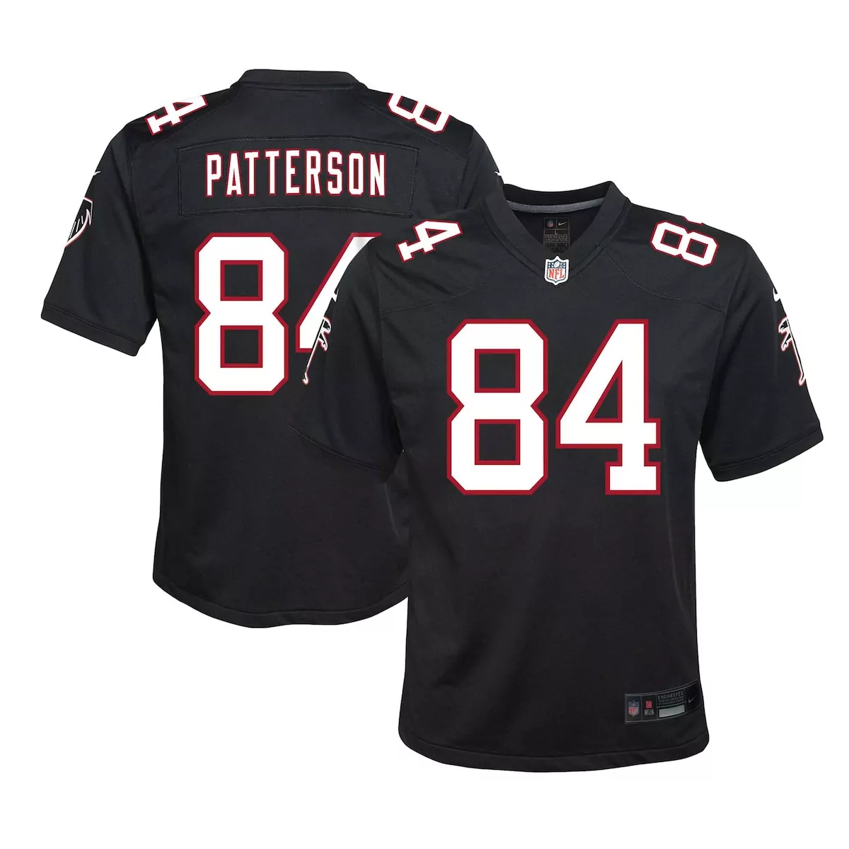 Cordarrelle Patterson 84 Jersey Black Atlanta Falcons Men Player White Red Game