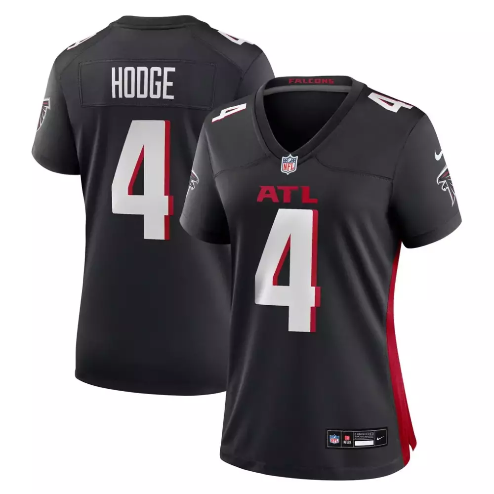Preston Hodge 4 Falcons Jersey Black Women Player Red Game Preston Hodge 4 Falcons Jersey Black Women Player Red Game