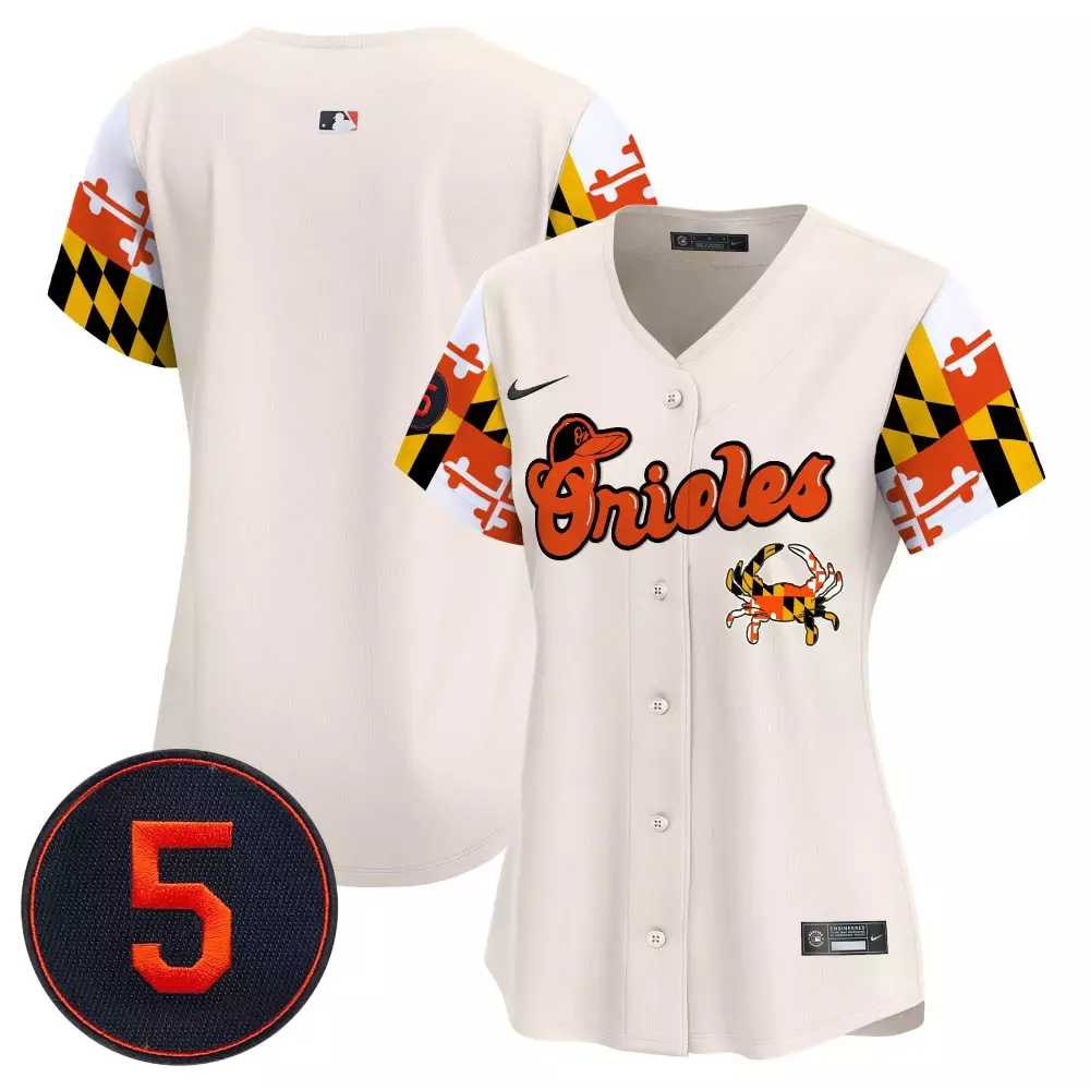 Martin Maldonado 5 Orioles Jersey Cream City Connect Women Alternate Split Design