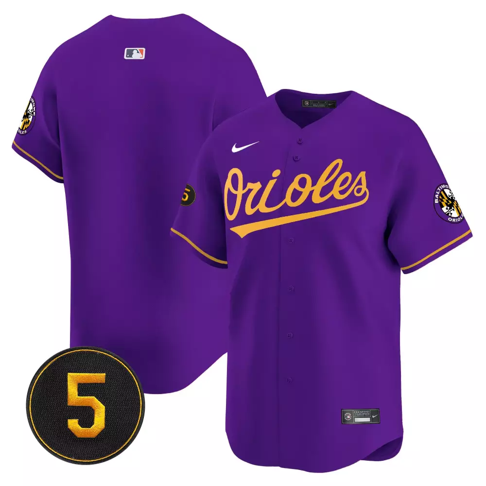 Chris Davis 10 Baltimore Orioles Jersey Purple Men Gold Black White Vapor Premier