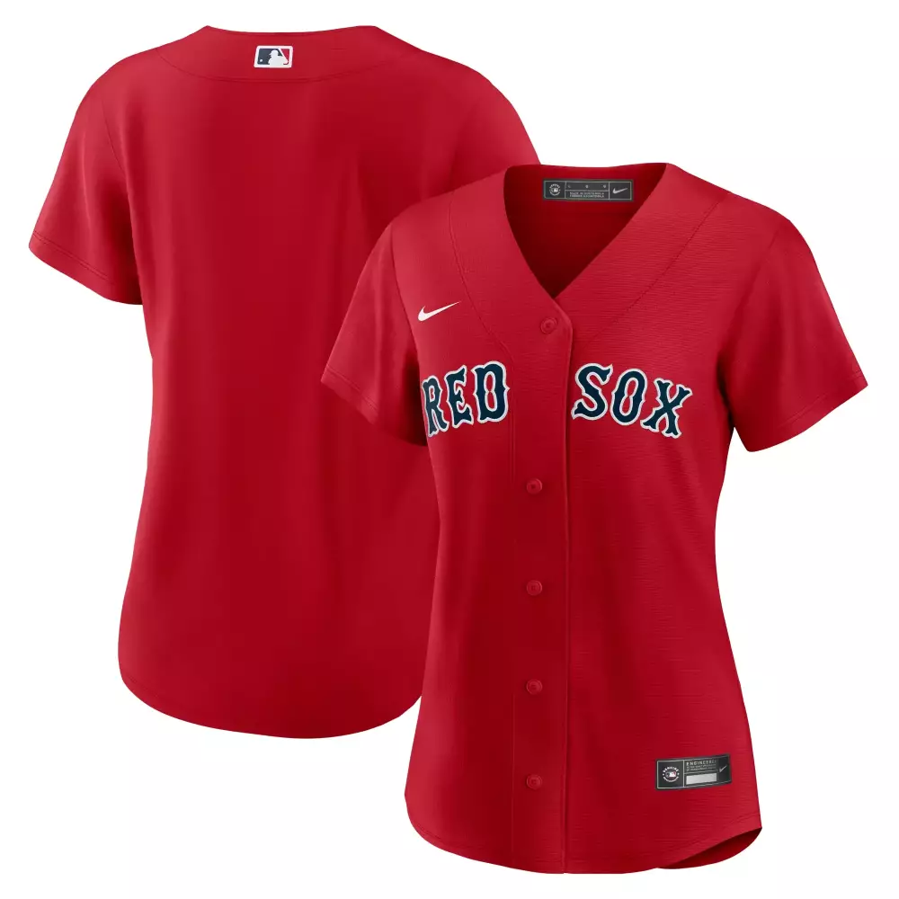 Red Sox Boston Jersey Women Navy Blue White All Stitched Vapor