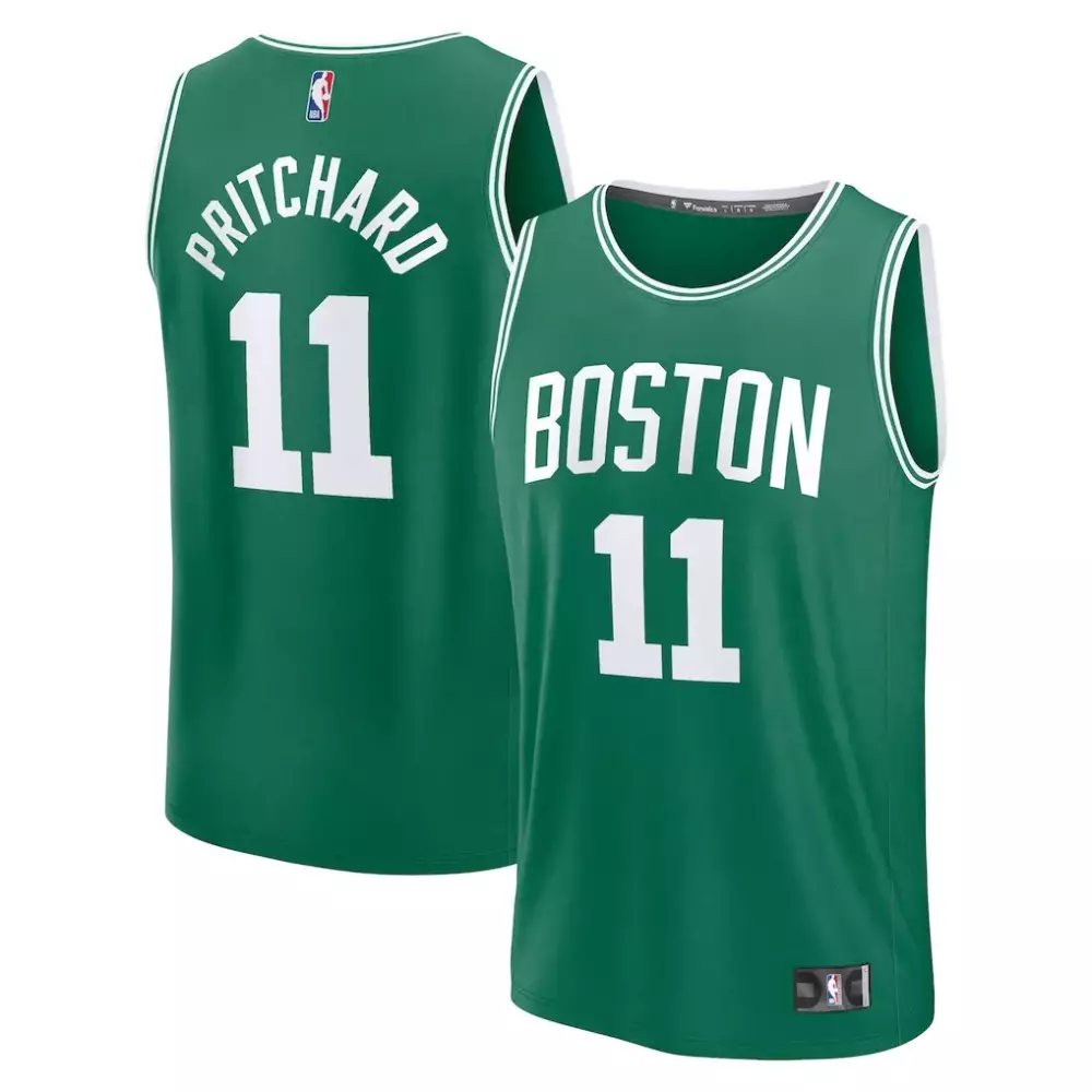 Payton Pritchard 11 Jersey Green Boston Celtics Men NBA White Replica Icon