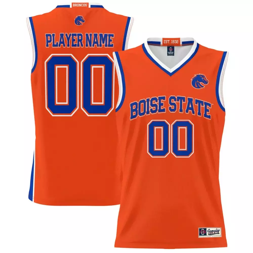 Boise State Broncos Jersey Orange Blue White Gameday Unisex