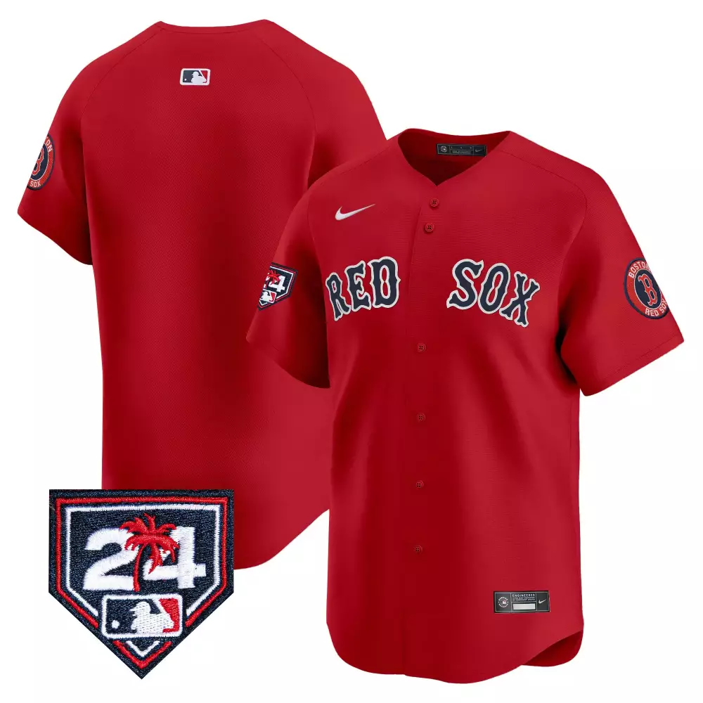 Xander Bogaerts 24 Boston Red Sox Jersey City Connect Palm Tree Men Navy Blue White
