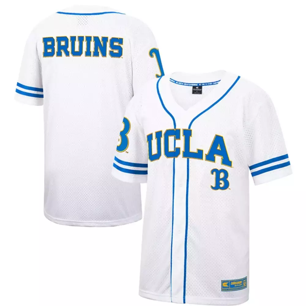 Colosseum Free 3 Ucla Jersey White Blue Gold