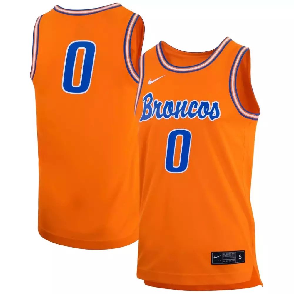 Boise State Broncos Jersey Orange Blue White Replica