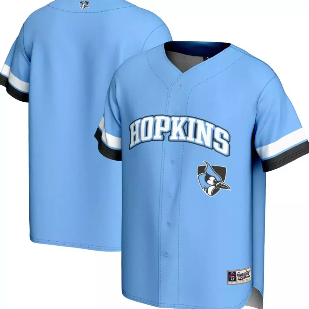 Hopkins Jersey Blue Men White Black Gameday