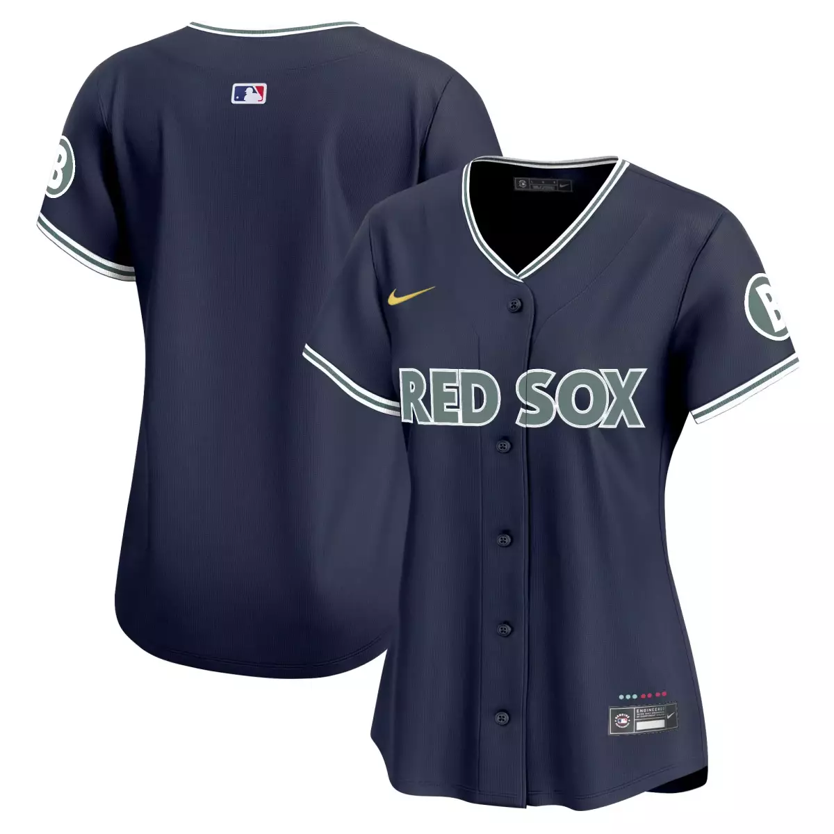 Red Sox Boston Jersey Navy Blue Women Replica White Green Gold Vapor Premier Limited