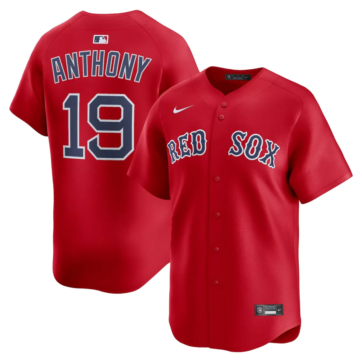Roman Anthony 19 Boston Red Sox Jersey Men Navy Blue Alternate Limited