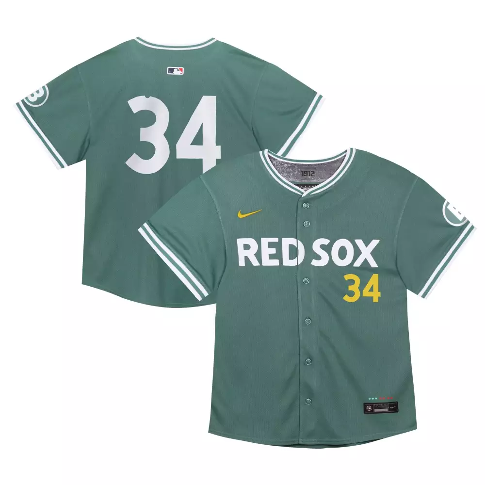 David Price 34 Red Sox Jersey Green City Connect Men Alternate Split Design White