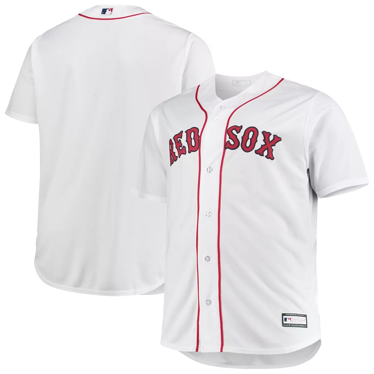 Red Sox Boston Jersey White Men Home