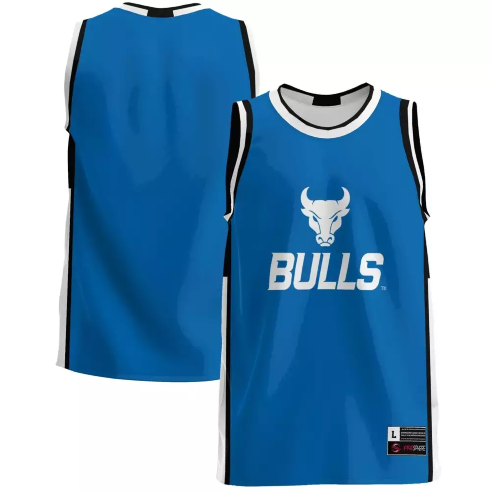 Bulls Jersey Blue White Black Gameday