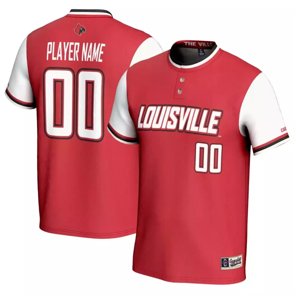 Louisville Cardinals Jersey Red White Black Gameday Unisex
