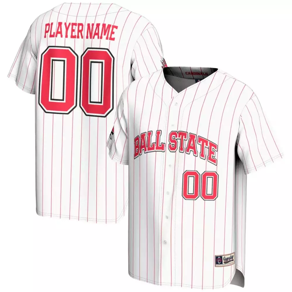 Ball State Jersey White Men Red Gameday