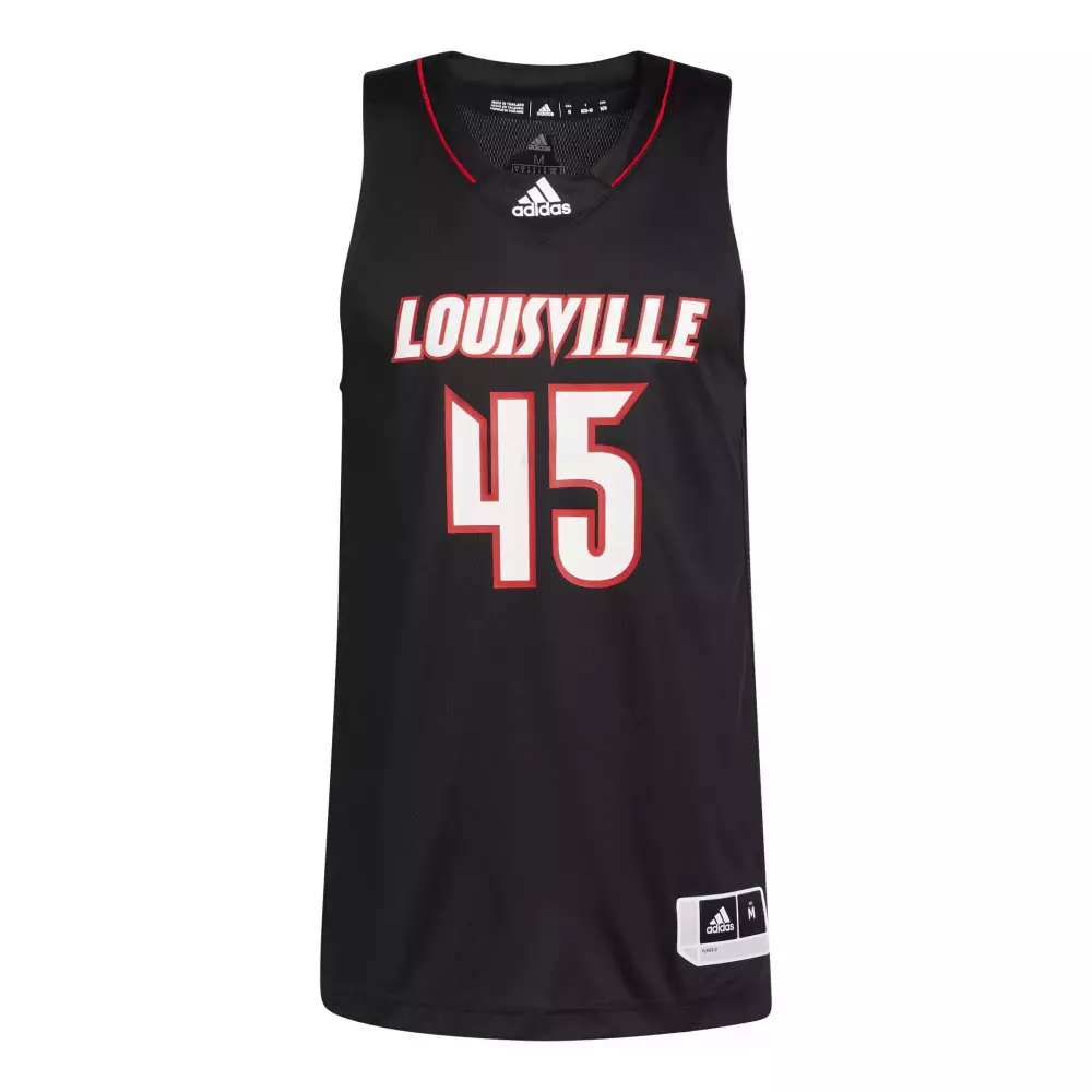 Louisville 45 Jersey Black Cardinals Men Red White All Stitched Vapor