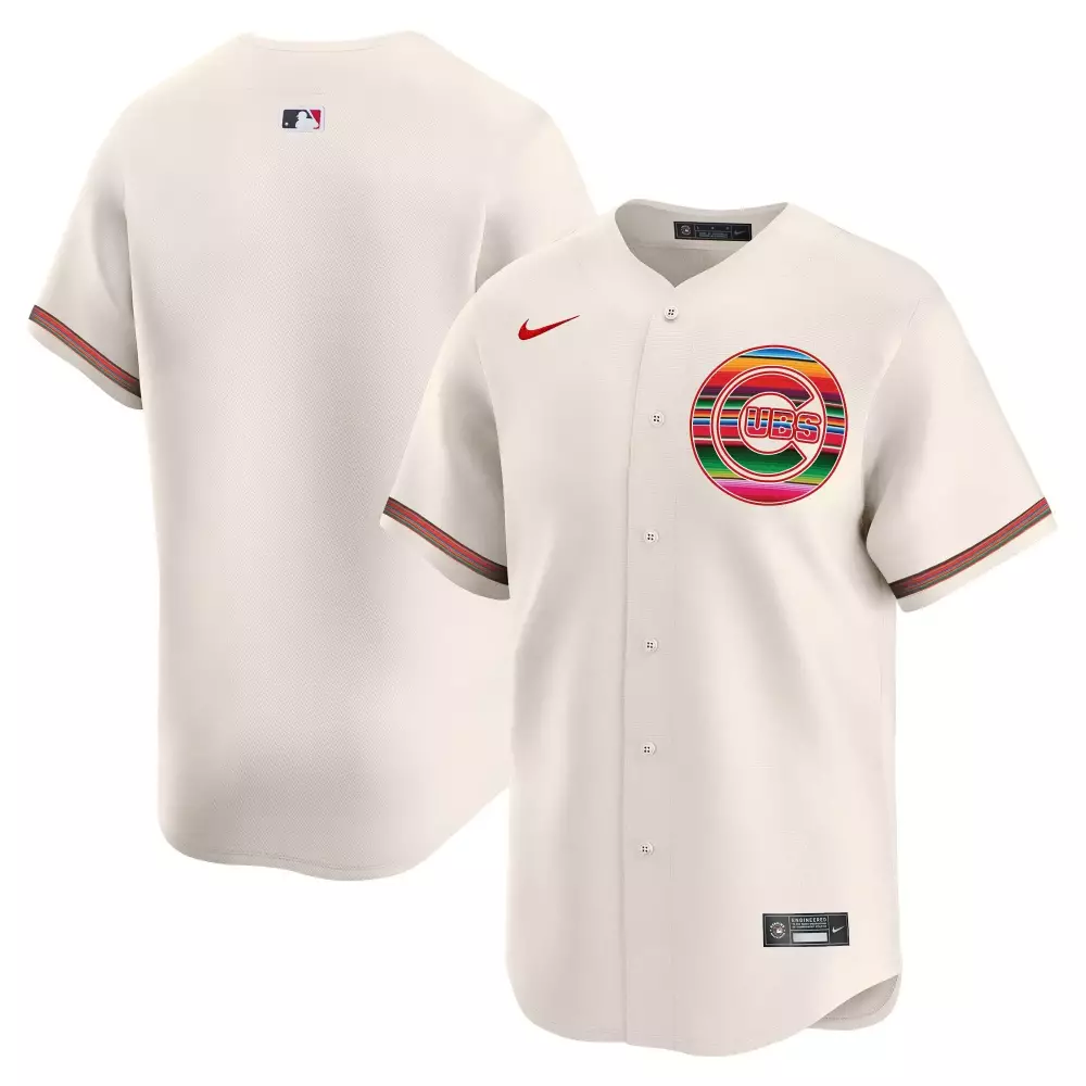 Custom Cubs Jersey Cream City Connect Red Green Yellow Orange Blue Vapor Premier