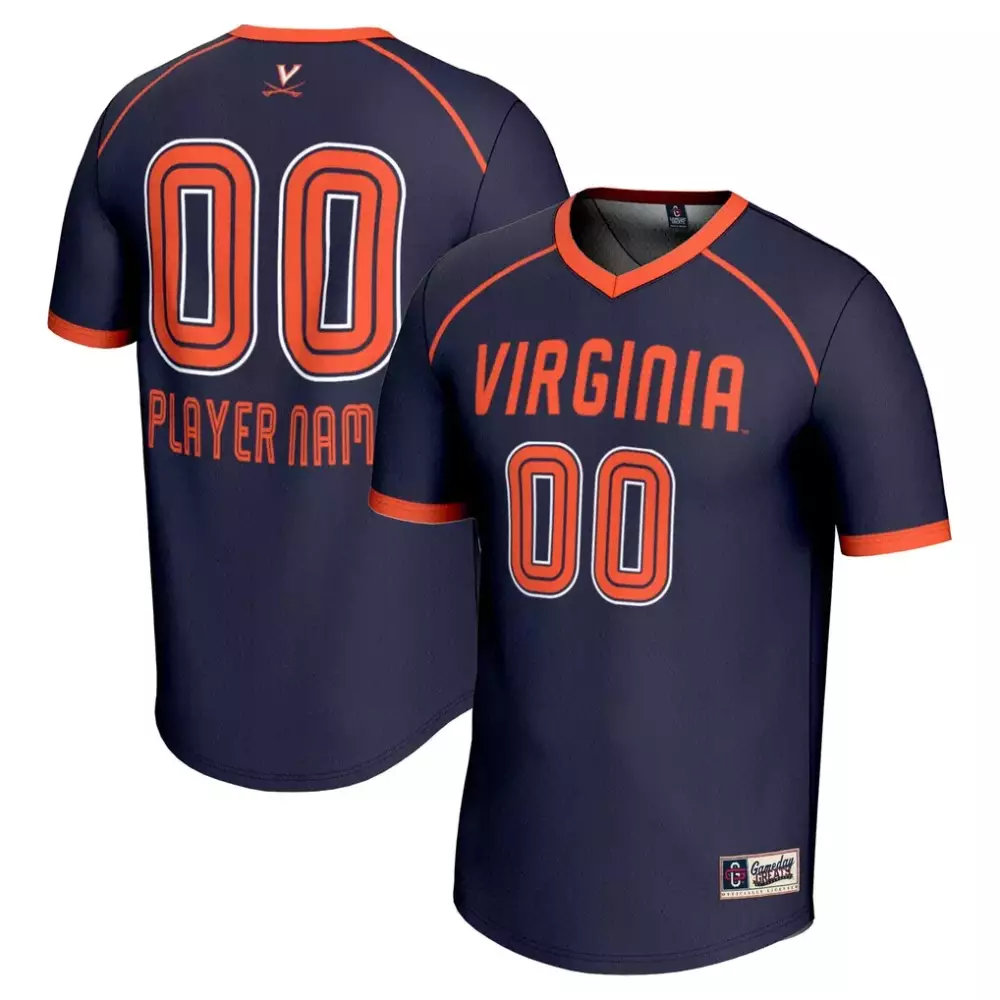 Virginia Jersey Navy Orange White Gameday Unisex