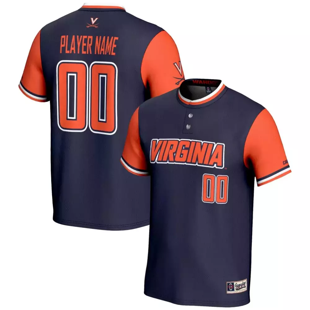 Virginia Jersey Navy Orange White Gameday