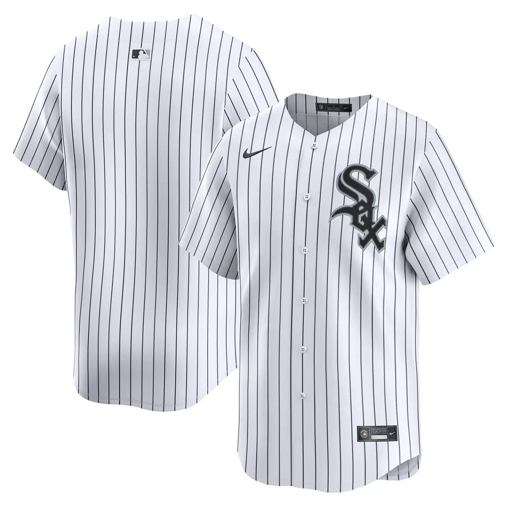White Sox Chicago Jersey Men Black Home Limited