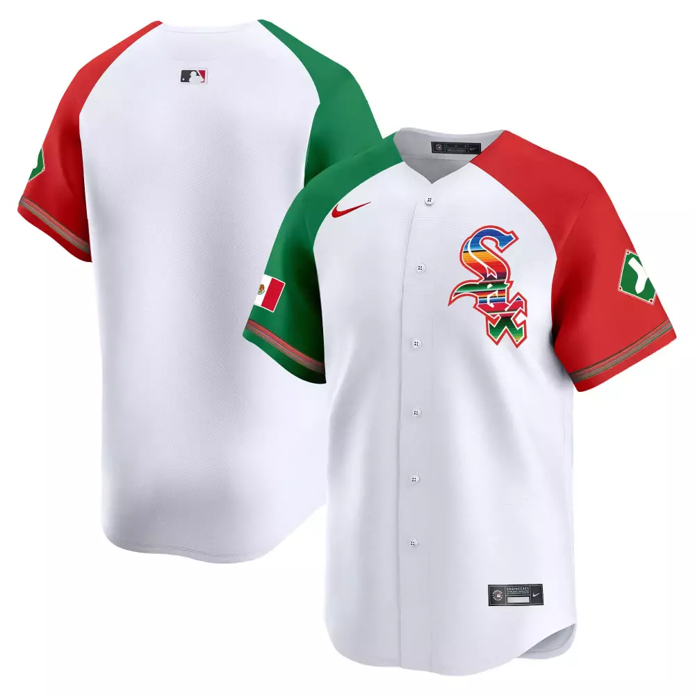 White Sox Chicago Jersey City Connect Mexico Flag Soy Un Campeón 2023 Men Split Design