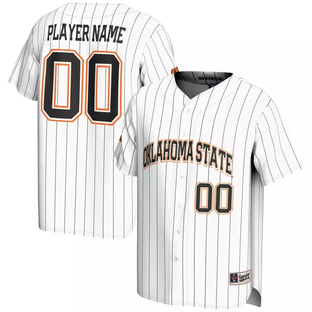 Oklahoma State Jersey White Black Orange Gameday