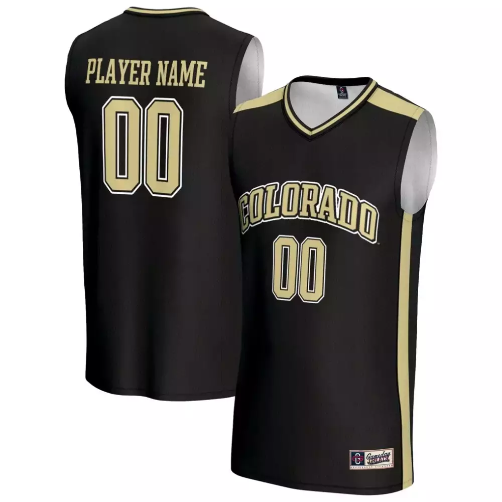 Colorado Jersey Black Men Gold Gameday Unisex