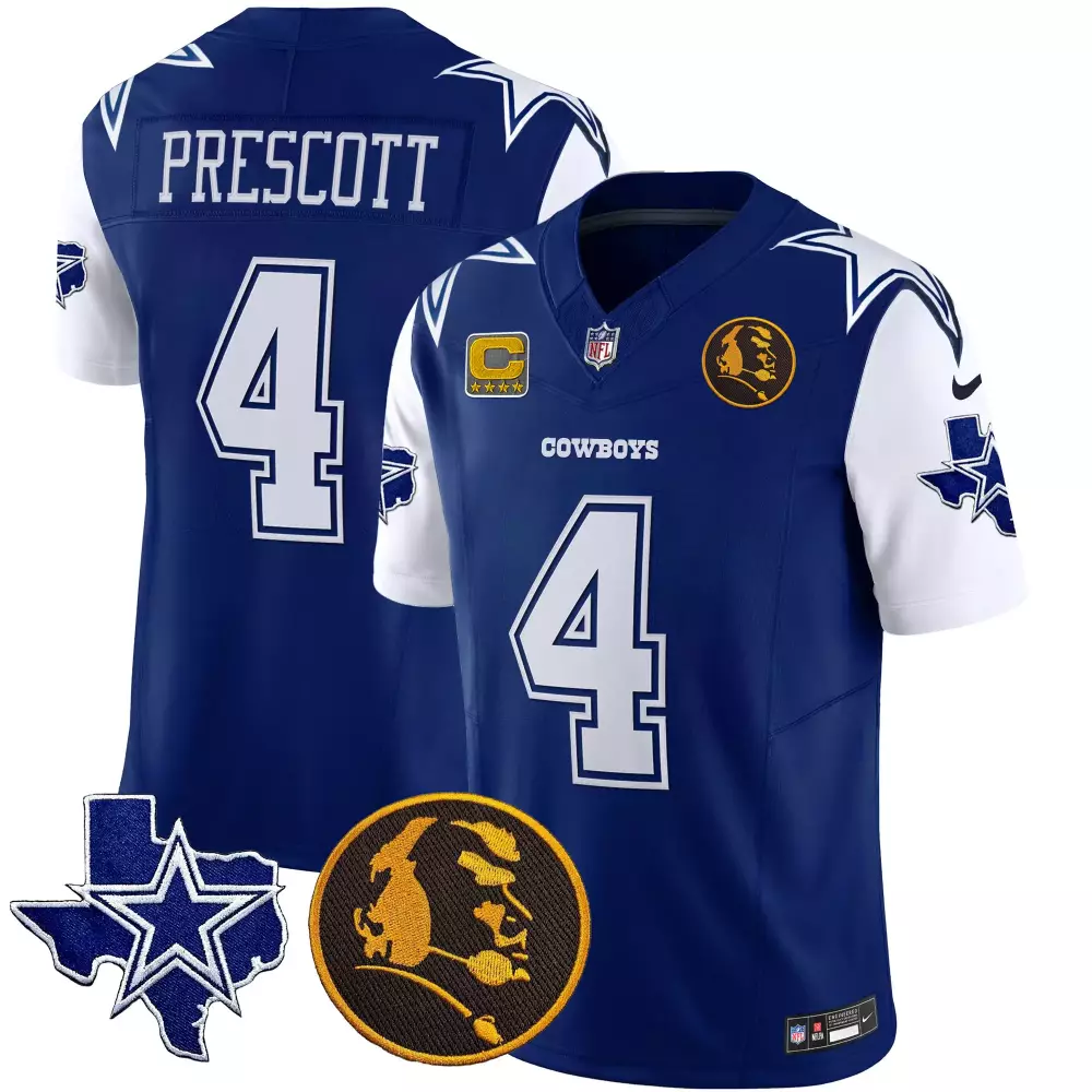 Dak Prescott 4 Cowboys Jersey Blue Texas Star Robert Griffin Iii Men White Vapor