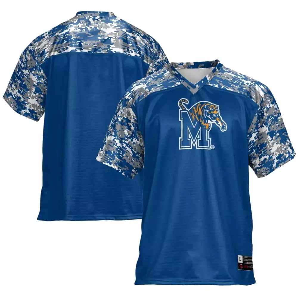 Custom Memphis Tigers Jersey Blue Men White Grey Black Gameday