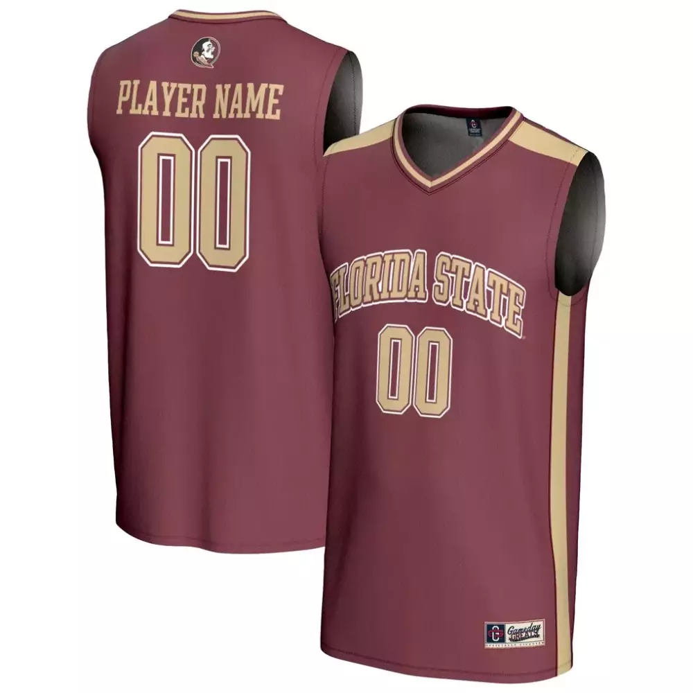 Florida State Jersey Maroon Men Gold Gameday Fashion