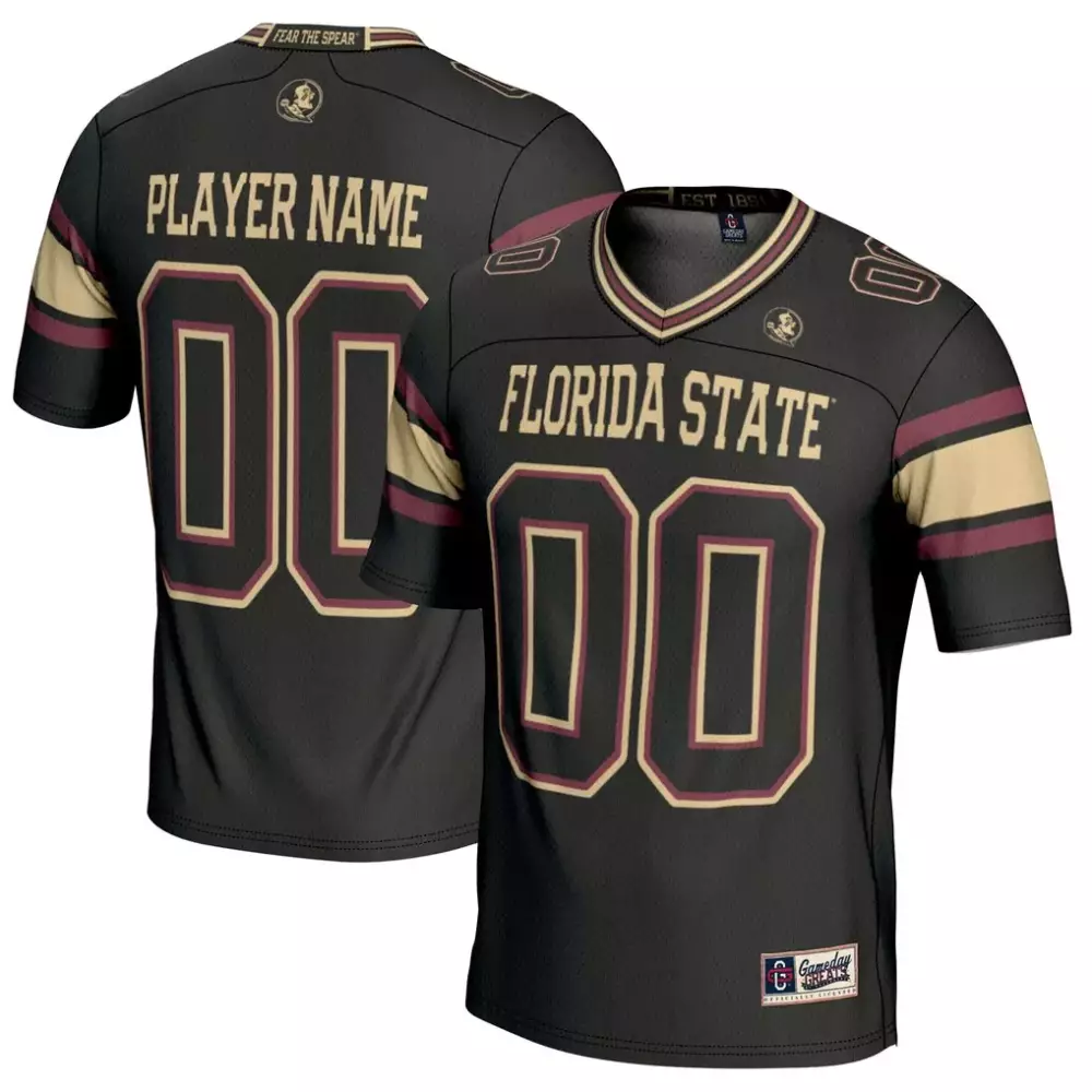 Florida State Jersey Black Gold Maroon Gameday