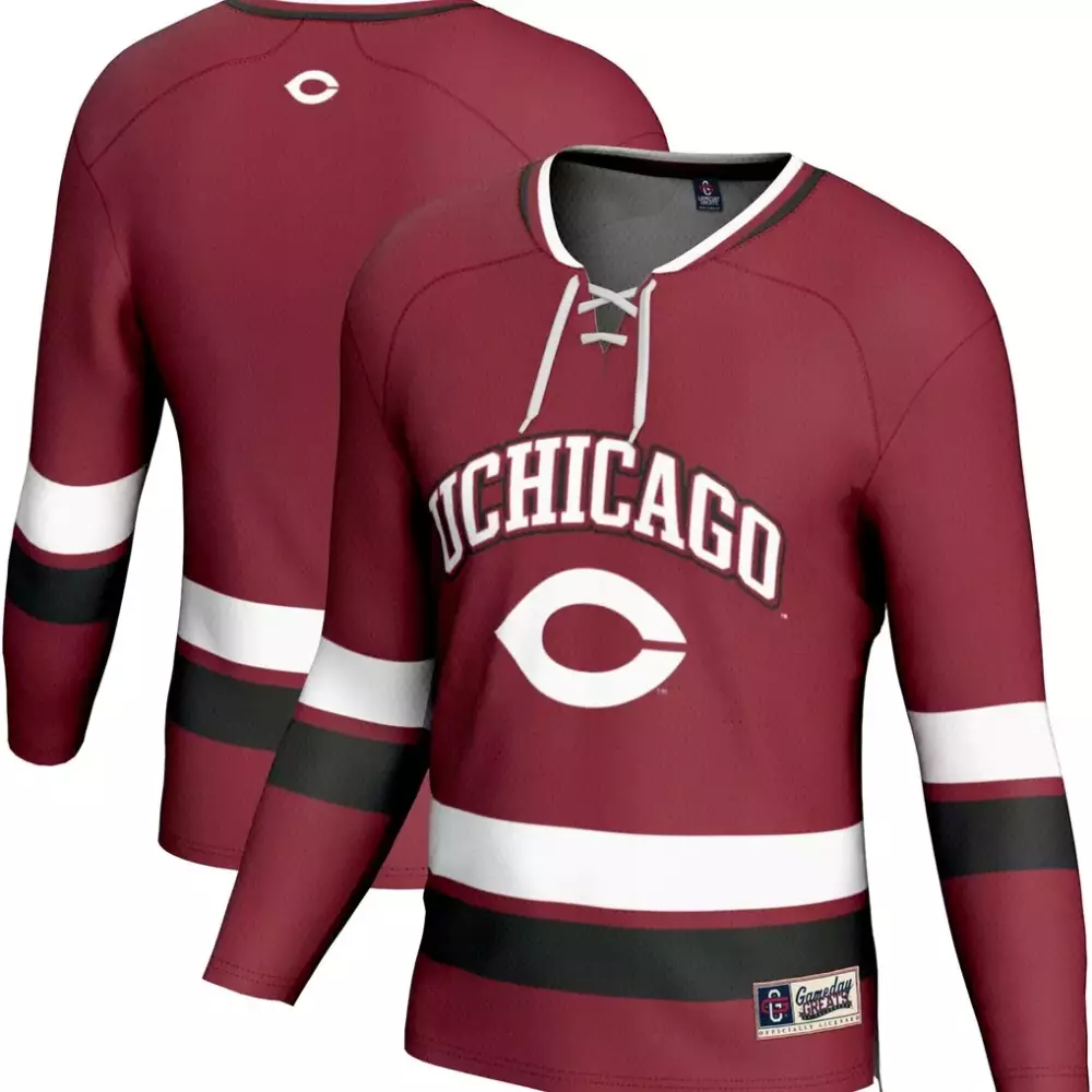 Chicago Blackhawks Jersey Maroon White Black Gameday