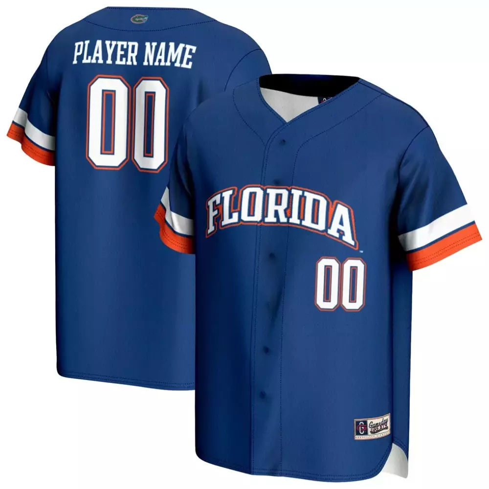 Florida Jersey Blue Men White Orange Gameday Unisex