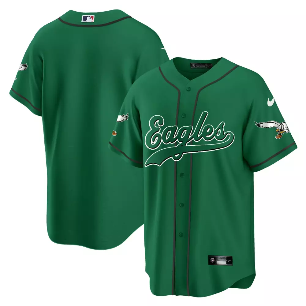 Unknown Philadelphia Eagles Jersey Green Men White Black All Stitched Vapor