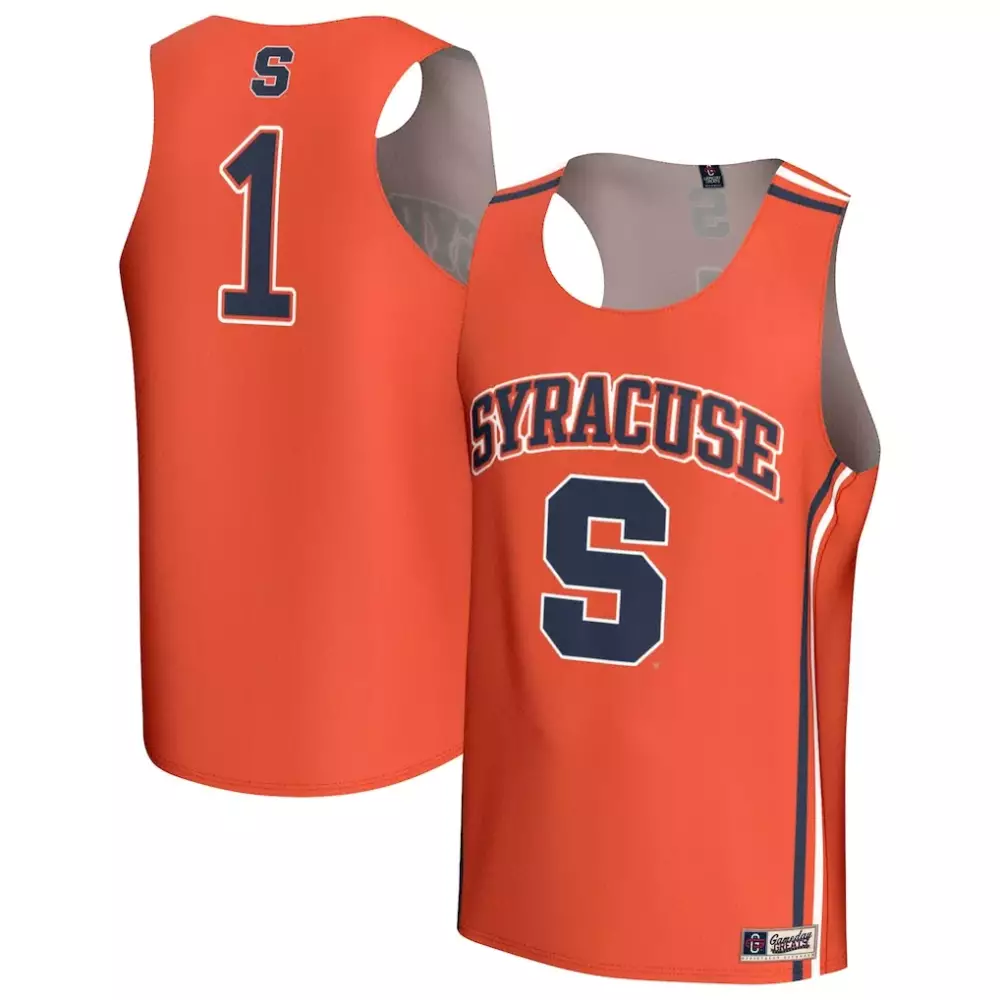 Syracuse 1 Jersey Orange Men Navy White Gameday