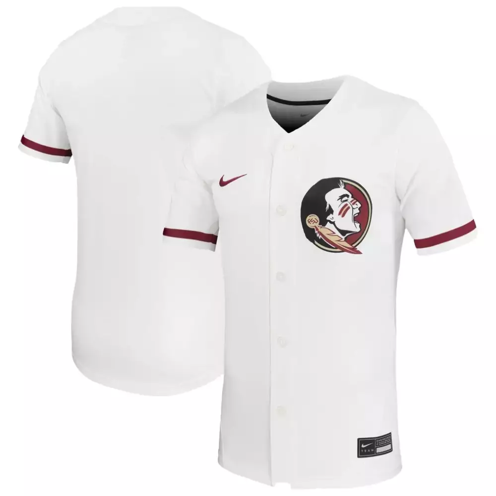 Celebrity Softball Jersey White Florida State Seminoles Men Maroon Unisex Replica