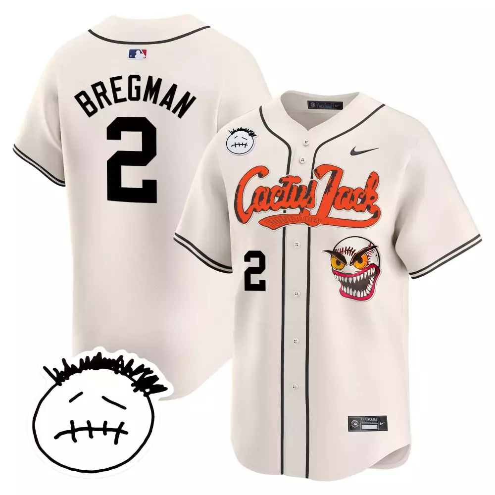 Alex Bregman 2 Houston Astros Jersey Cream Men Black Vapor Premier Limited v3 Stitched