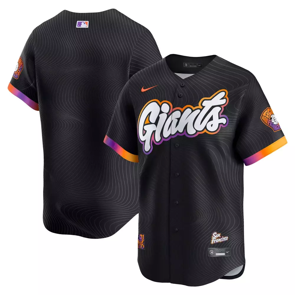 Antonio Gibson 44 Jersey Black City Connect San Francisco Giants Men Alternate Custom Design