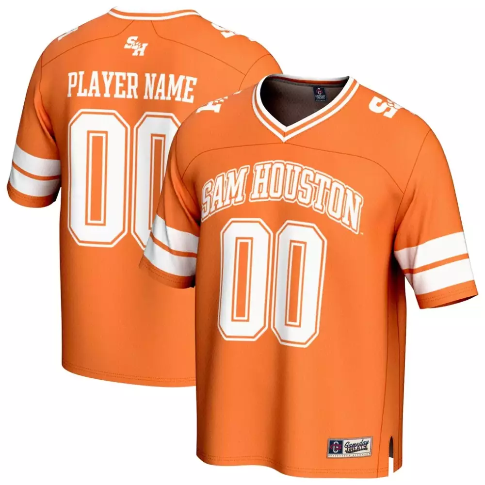 Sam Houston Jersey Orange White Gameday Fashion