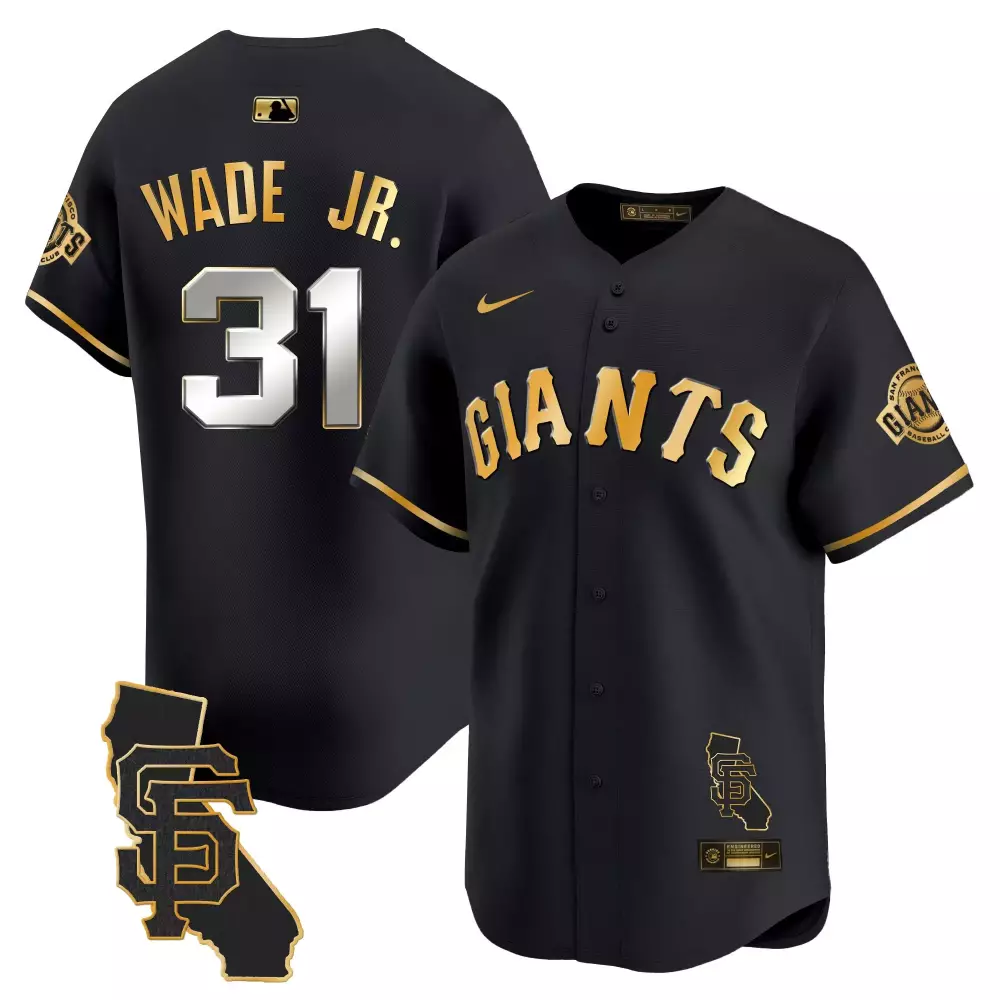 Lamonte Wade Jr. 31 Jersey Black City Connect San Francisco Giants Authentic Men