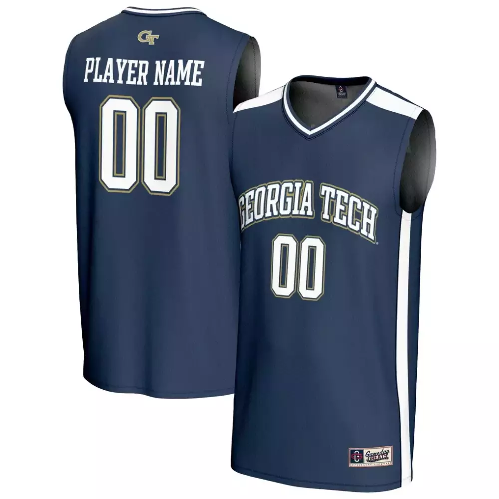 Georgia Tech Jersey Navy Gold White Gameday Fashion