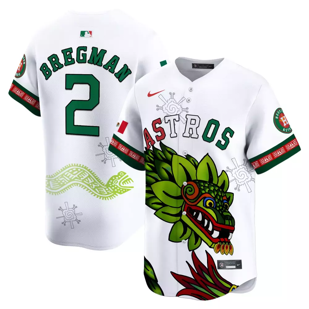 Peach Colorway 2 Astros Jersey White City Connect Men Graphic Custom Design Green